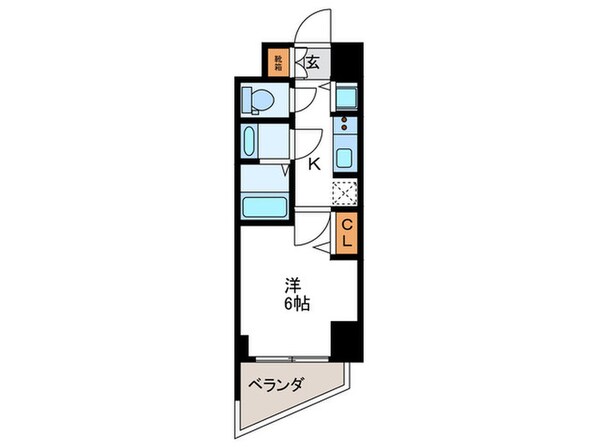 S-Residence堺筋本町Unoの物件間取画像